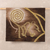 Alpaca wool tapestry, 'Nazca Monkey' - Nazca Monkey Handloomed Alpaca Tapestry from Peru