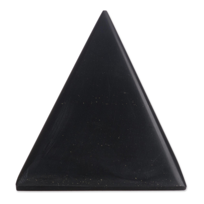 Onyxpyramide - Onyx-Edelsteinskulptur