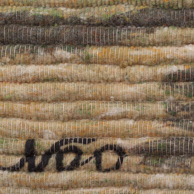 Tapiz de lana - Tapiz de lana cultural hecho a mano para colgar en la pared.