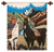 Wool tapestry, 'Llama Herdsman' - Llama Themed Wall Tapestry (image 2a) thumbail