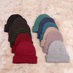 100% alpaca hat, 'Brown Mountain Roads' - Hand Woven 100% Alpaca Wool Beanie Hat