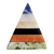 Gemstone pyramid, 'Natural Energy' - Handcrafted Gemstone Pyramid Paperweight Sculpture (image 2b) thumbail