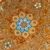Painted glass tray, 'Butterscotch Blossoms' - Reverse Painted Glass Serving Tray (image 2e) thumbail