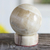 Calcite and jasper sphere, 'Be Calm' - Hand Crafted Calcite and Jasper Sculpture (image 2) thumbail