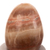 Estatuillas de aragonito, (par) - Esculturas de huevo de piedra de aragonito hechas a mano (par)