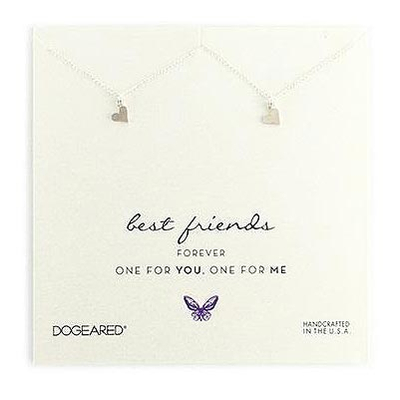 Dogeared Two Little Hearts Best Friends Necklaces (pair) - Dogeared Two Little Hearts Best Friends Necklaces (Pair)