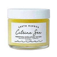 Citrine Sea Purifying Exfoliation Potion - Organic Microdermabrasion Exfoliator and Cleanser