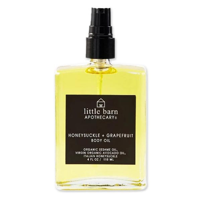 Honeysuckle and Grapefruit Body Oil - Vegan and Non-Toxic Body Oil with Honeysuckle