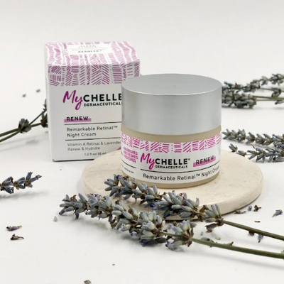 MyChelle Remarkable Night Cream - Nutrient-Rich Vegan Retinal Eye Cream