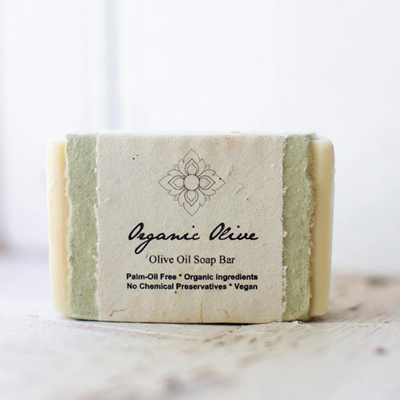 Unearth Malee Organic Olive Oil Soap (set of 2) - Pure Handmade Olive Oil Soap (Set of 2)