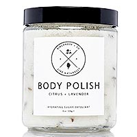 Birchrose & Co Citrus & Lavender Body Polish - Cruelty-Free Exfoliating Body Polish