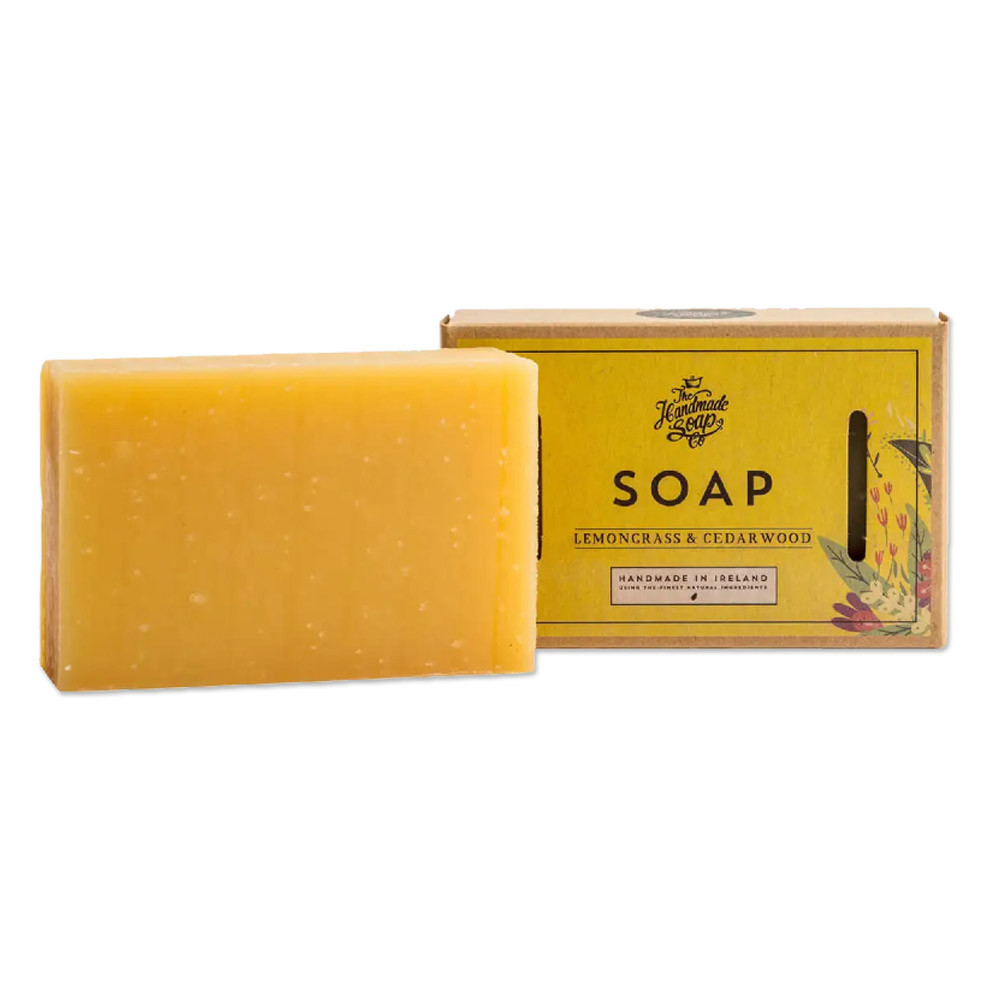 Handcrafted NonToxic Bar Soap with Lemongrass Lemongrass and