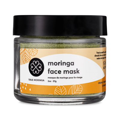 Mascarilla facial, 'True Moringa' - Mascarilla facial con superalimento purificante y desintoxicante <span data-gp-noloc='node'>True Moringa</span>
