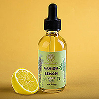 Hair oil, 'Lavender Lemongrass' - Freedom Creators Lavender Lemongrass Hair Oil