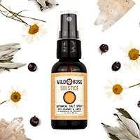 Salt spray, 'Solstice' - Wild Rose Herbs Calming Botanical Salt Spray