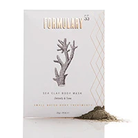 Sea clay body mask, 'Detoxify and Tone' - Formulary55 Sea Clay Body Mask Botanical Treatment