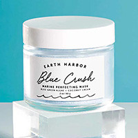 Face mask powder, 'Blue Crush' - Earth Harbor Clay and Coconut Cream Face Mask Powder