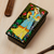 Wood jewelry box, 'Pomegranate Beauty' - Handmade Painted Walnut Wood Jewelry Box from Uzbekistan