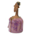 Campana de cerámica decorativa - Campana Decorativa de Cerámica con Forma de Mujer Hecha y Pintada a Mano