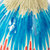 Adornos de calabaza seca, (juego de 3) - Conjunto de 3 adornos de calabaza Ikat azul y rojo pintados a mano