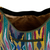 Ikat handbag, 'Colors from the Road' - Colorful Ikat Handbag with Five Exterior Zippered Pockets