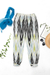 Pantalón jogger ikat de algodón - Pantalón jogger tejido de algodón Ikat turquesa, verde y negro