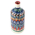 Jarrón de cerámica esmaltada - Jarrón de cerámica vidriada uzbeka con motivos pintados a mano