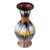 Glasierte Keramikvase - Moderne usbekische glasierte Keramikvase mit handbemalten Motiven