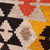 Wool area rug, 'Triangular Tradition' (2.5x5) - Handmade Geometric Wool Area Rug in colourful Palette (2.5x5)