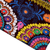 Colcha de seda bordada (gemelo) - Colcha de seda con bordado floral tradicional (doble)