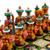 Lacquered wood chess set, 'Tajikistan Strategist' - Handcrafted Classic Lacquered Wood Chess Set from Tajikistan