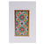 'Primavera' - Pintura de acuarela floral geométrica tradicional estirada