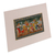 'Miniature Caravan I' - Caravan of Merchants Watercolor in Miniature Painting Style