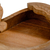 caja de rompecabezas de madera - Caja rompecabezas de madera de nogal con forma de cachemira tallada a mano