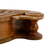 caja de rompecabezas de madera - Caja rompecabezas de madera de nogal floral con forma de paisley tallada a mano