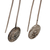 Tropfenohrringe aus Sterlingsilber - Klassische Ohrhänger aus Sterlingsilber mit Buchara-Emirat-Münze