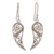 Sterling silver filigree dangle earrings, 'Fairy Elegance' - Polished Paisley Sterling Silver Filigree Dangle Earrings