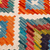 Wool area rug, 'Magnetic Rhombus' (1.5x1.5) - 1.5x1.5 Uzbek Hand-Knotted Geometric-Themed Wool Area Rug