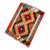 Wool area rug, 'Fascinating Patterns' (2x3) - Hand-Knotted Wool Area Rug with Rhombus Motifs (2x3)