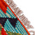 Wool area rug, 'Fascinating Patterns' (2x3) - Hand-Knotted Wool Area Rug with Rhombus Motifs (2x3)
