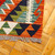 Wool area rug, 'Fascinating Patterns' (2x3) - Hand-Knotted Wool Area Rug with Rhombus Motifs (2x3)