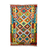 Wool area rug, 'Sublime Geometry' (3x5) - Hand-Knotted Wool Area Rug with Rhombus Motifs (3x5)