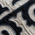 Alfombra de lana, (4x7) - Alfombra tradicional de lana Shyrdak en azul oscuro y blanco (4x7)