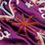 Embroidered silk wall hanging, 'Palatial Uzbekistan' - Classic Embroidered Purple Silk Wall Hanging with Fringes