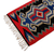 Wool rug, 'Uzbekistan Glimpses' (3x6.5) - Traditional Handwoven Red and Black Wool Rug (3x6.5)