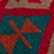 Alfombra de lana (2,5x3,5) - Alfombra de lana marrón y fucsia con estampado clásico (2,5 x 3,5)