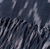 Ikat-Baumwollschal - Handgewebter blauer Baumwollschal mit Ikat-Muster und Fransen