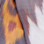 Ikat-Seidenschal - Handgewebter Seidenschal mit Ikat-Muster in warmen Farbtönen