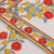 Servilletas de tela bordadas, (juego de 2) - Juego de 2 servilletas de algodón bordadas con estampado floral