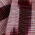 Ikat-Schal aus Baumwolle - Handgefertigter Baumwollschal mit Ikat-Muster in Rot und Blau mit Fransen